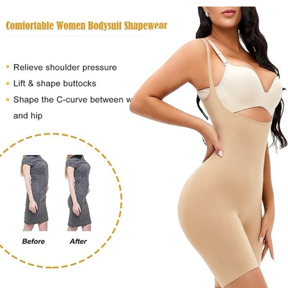 Shaperwear Soft High Compression Comfort Underwear Lady Women Shapewear Seamless - Picture 4 of 11